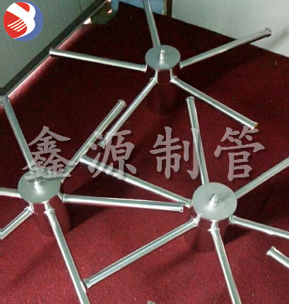 不銹鋼交叉進水裝置，不銹鋼布水器
